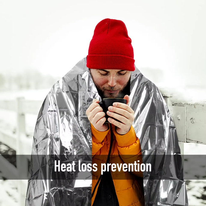 Ultimate Outdoor Emergency Survival Blanket for First Aid