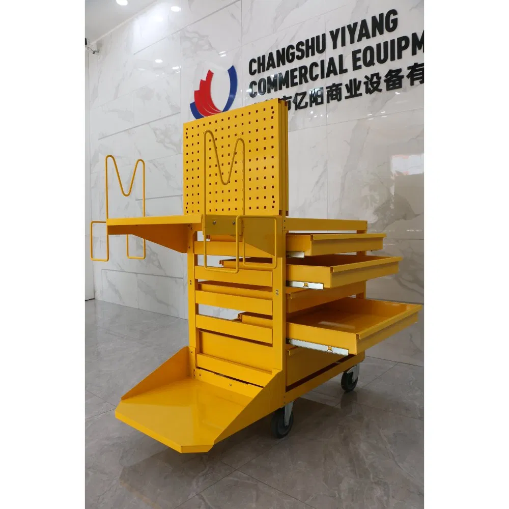 Metal Multi-Functional Aircraft Service and Maintenance Tool Cart