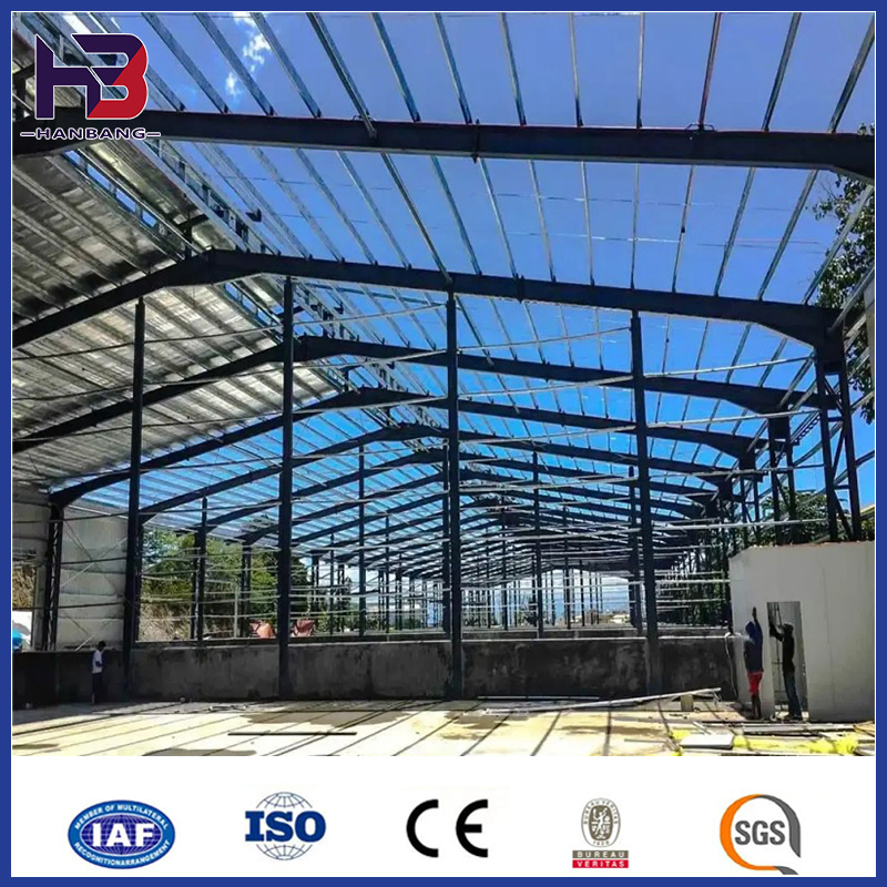 Superior Metal Buildings Hangar Prefab Structure with Steel Mezzanine Floor