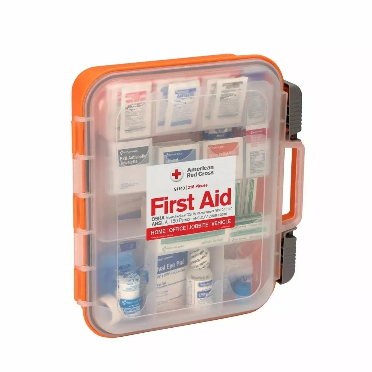 Osha ANSI Compliant Emergency First Aid Kit Home Workplace Survival First Aid Kit