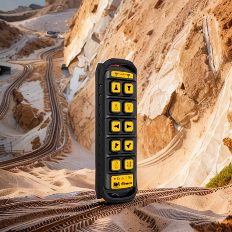 Industrial Mine Remote Control Device with RF Signal and Explosion-Proof