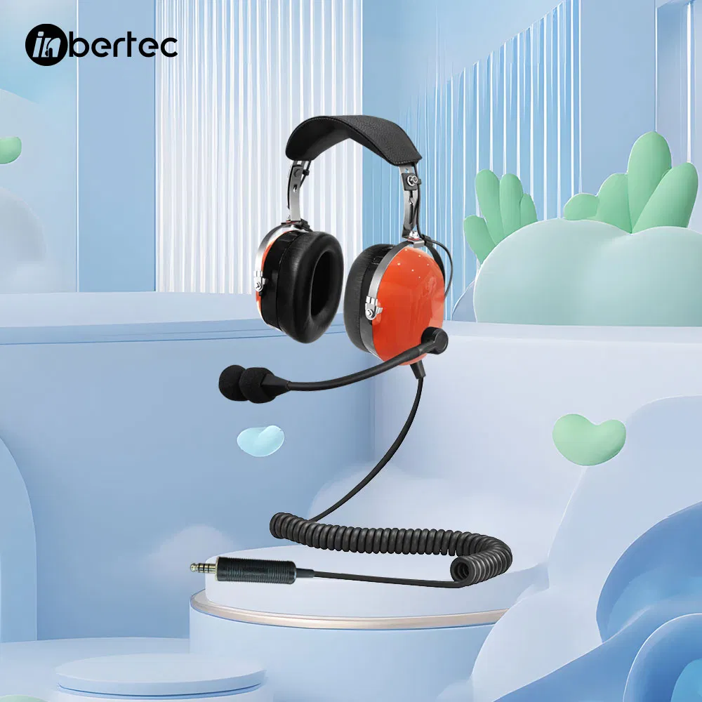 Helicopter Wired Pilot Headset Is Essential Aviation Headset