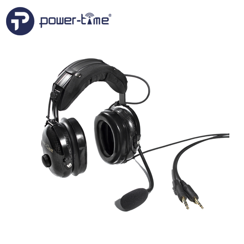 Pilot Communications Aviation Headset Microphone Noise Cancelling
