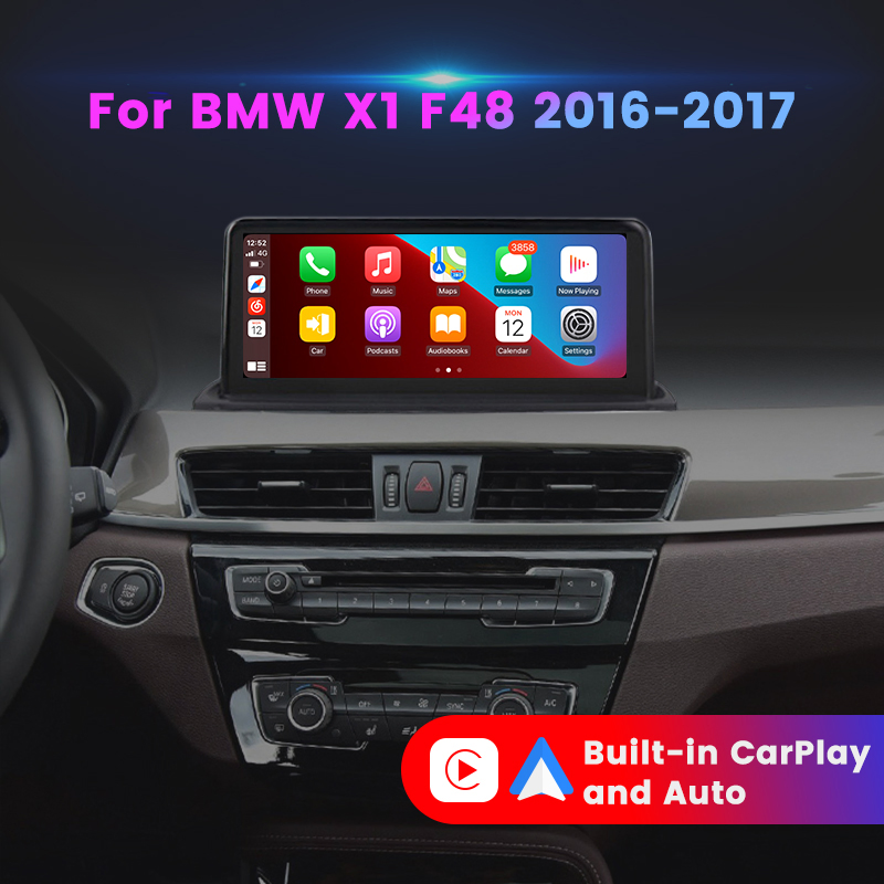 Car GPS Navigation Screen for BMW X1 F48 2016 2017 Android Auto Stereo