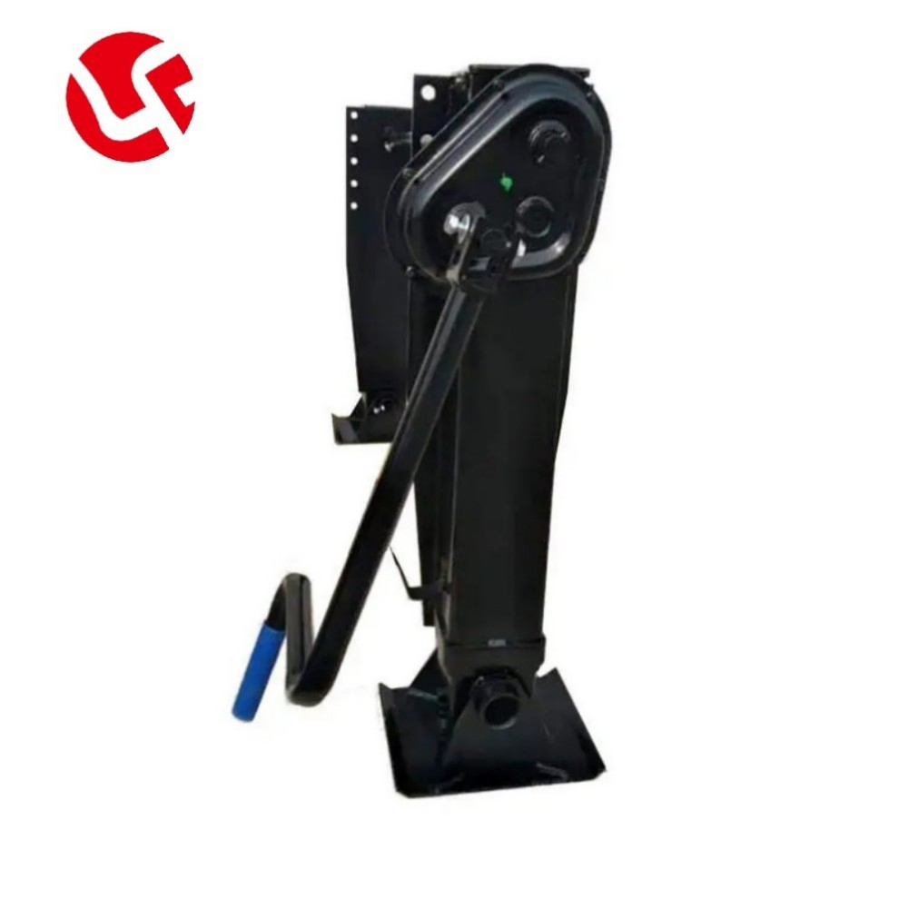 New Condition Steel Material 50kg Semi-Mounted Built-in Landing Gear for Light Truck Trailer Support Function Light