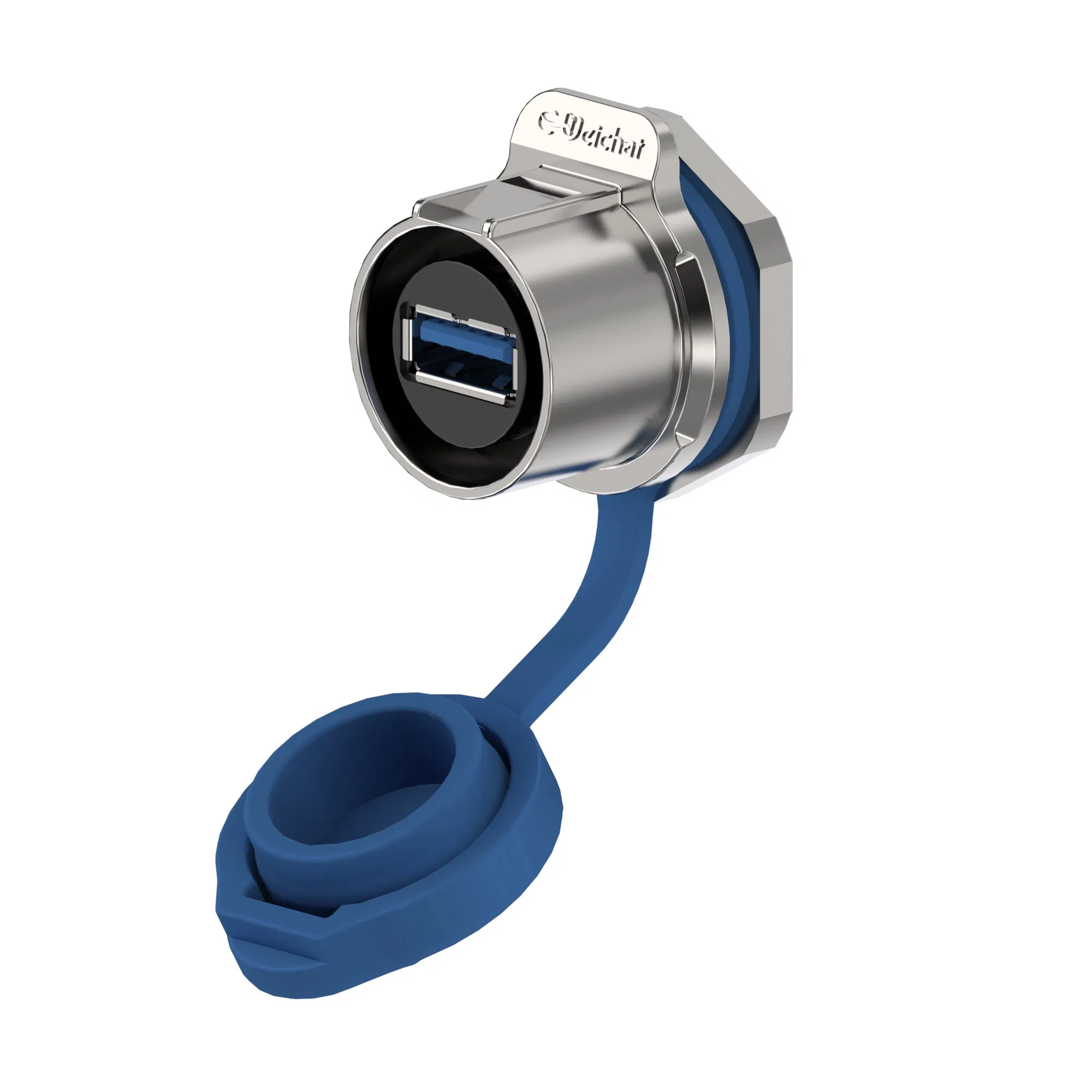 Wholesale Lp24 USB Data Connector 0.5m Wiring Length Plastic IP67 Waterproof Cable Male Female Plug Socket for Aviation