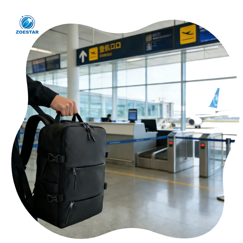 Flight Approved Bag Travel Backpack Waterproof Carry on Bag for Underseat Storage