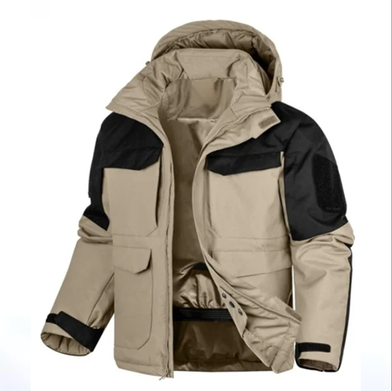 Conmr Insulated Tactical Hunting Jacket for Cold Weather Field Operations