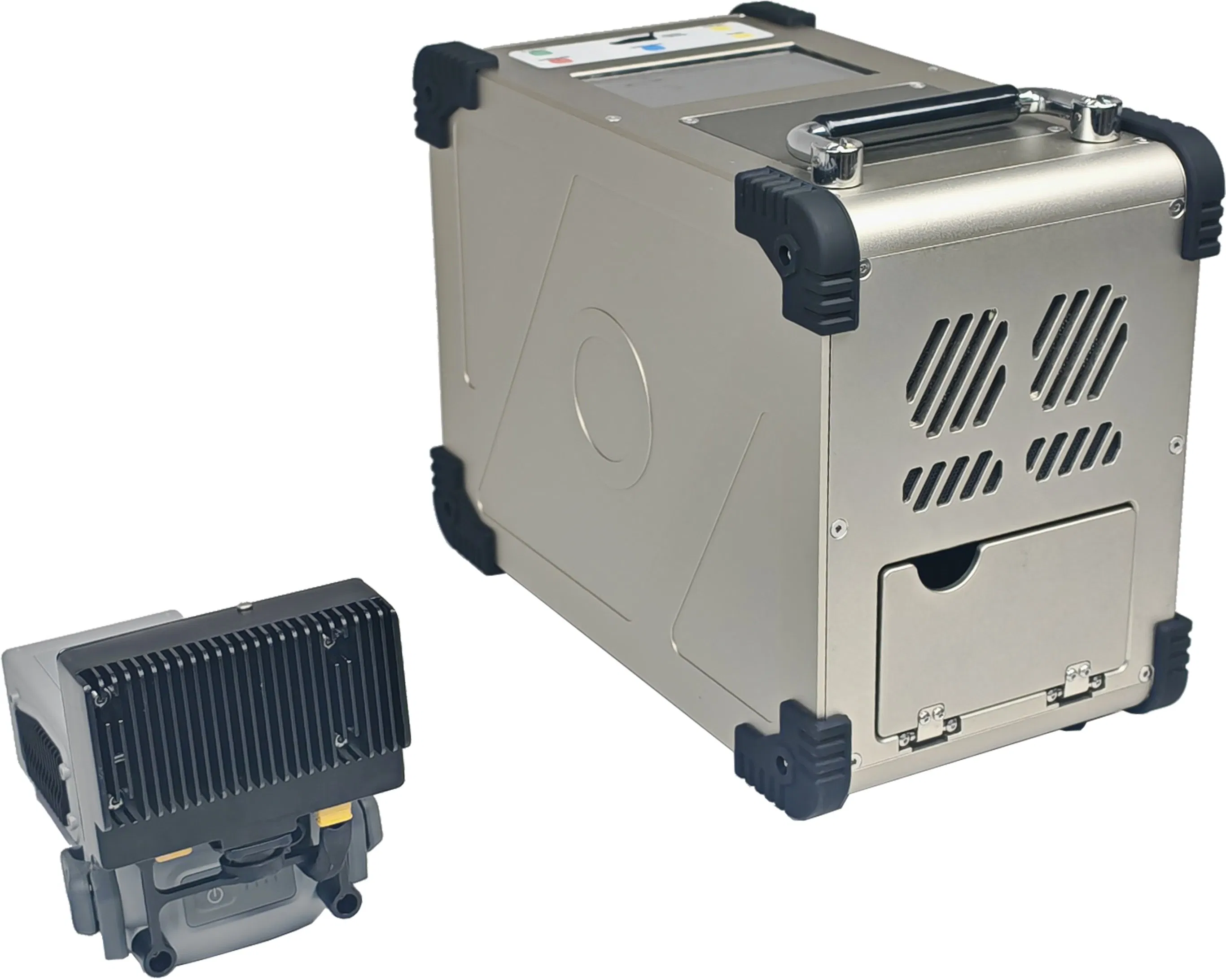 Feiying New Tether Power Compatible Dji M4d Drone Power System, Providing Long Endurance Uninterrupted Power Supply Wiith High-Power Floodlight. G12-55m-L6