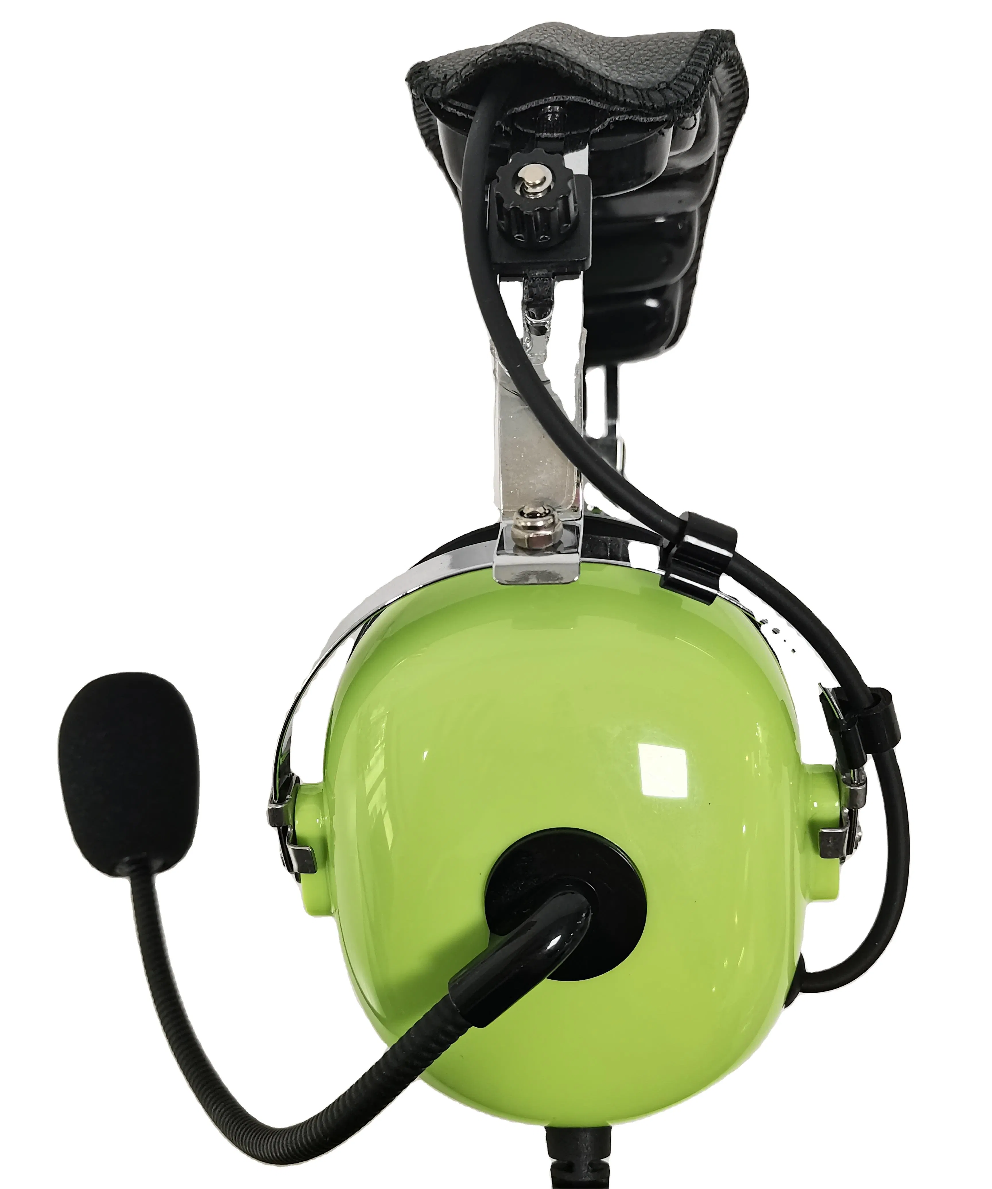 Light-Weight Dynamic Microphone Aviation Headset with 4pin Tp120 Plug