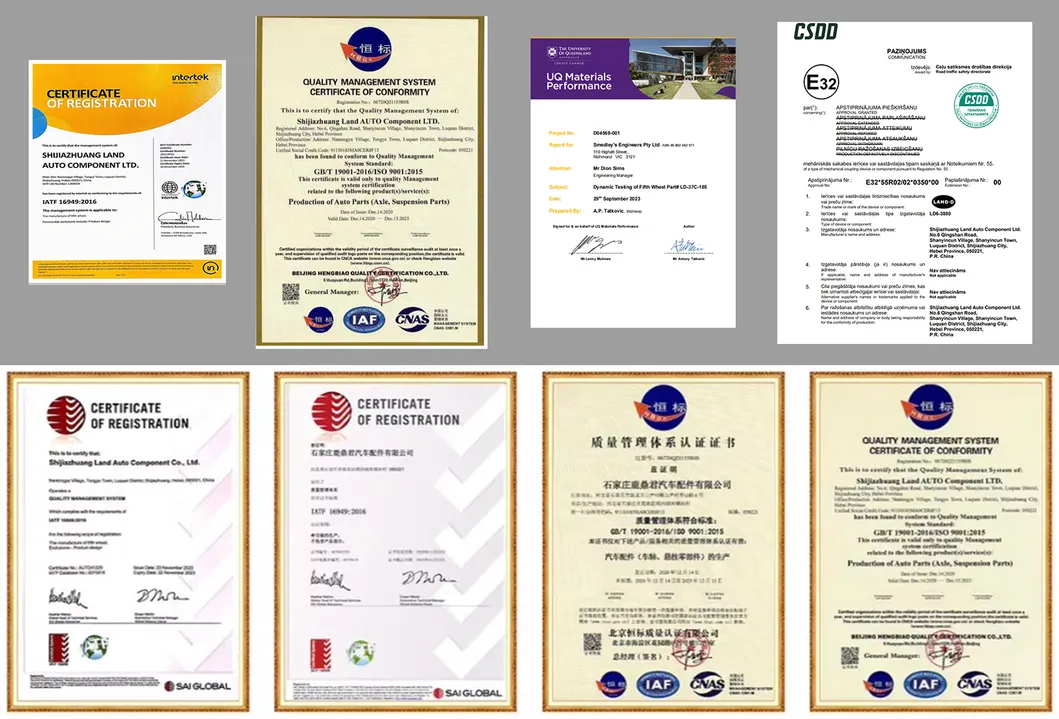 Industry Certifications