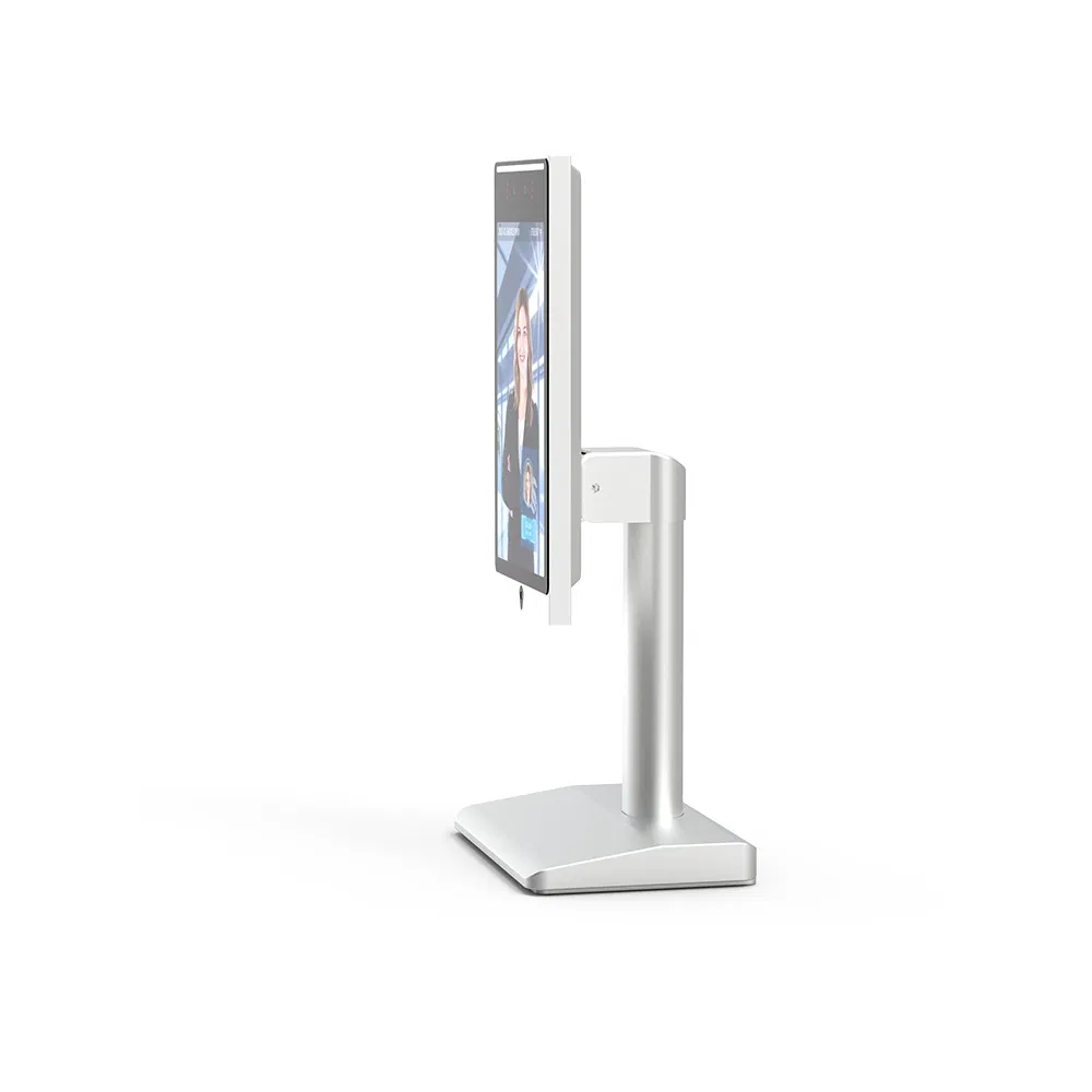 Easco Non-Poe Aviation-Grade Aluminum Alloy Biometric Face Recognition Attendance Terminal with USB2.0 Port for Data Transmission