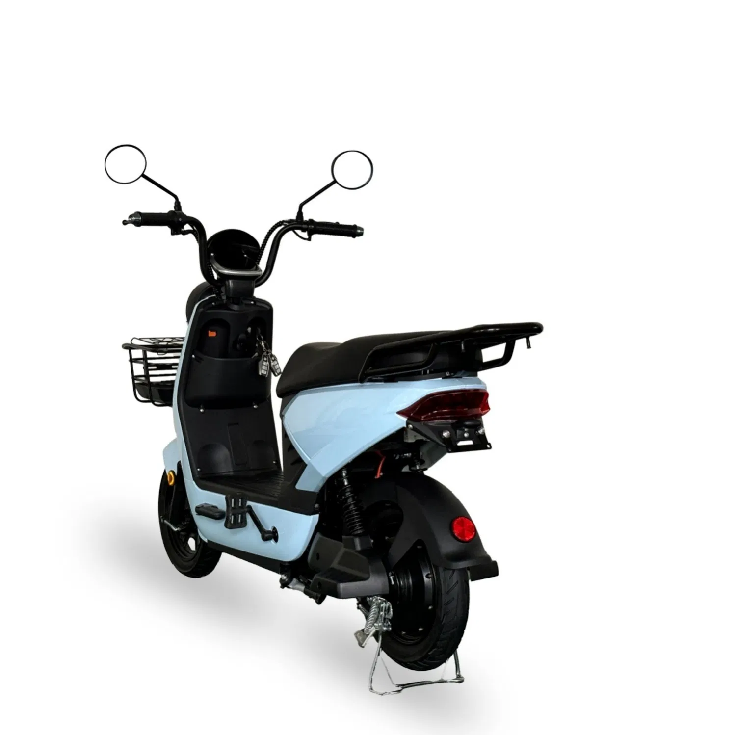 Cold Weather Electric Motorcycle Features Heated Hand Grips and Battery Thermal Management for Winter Operation