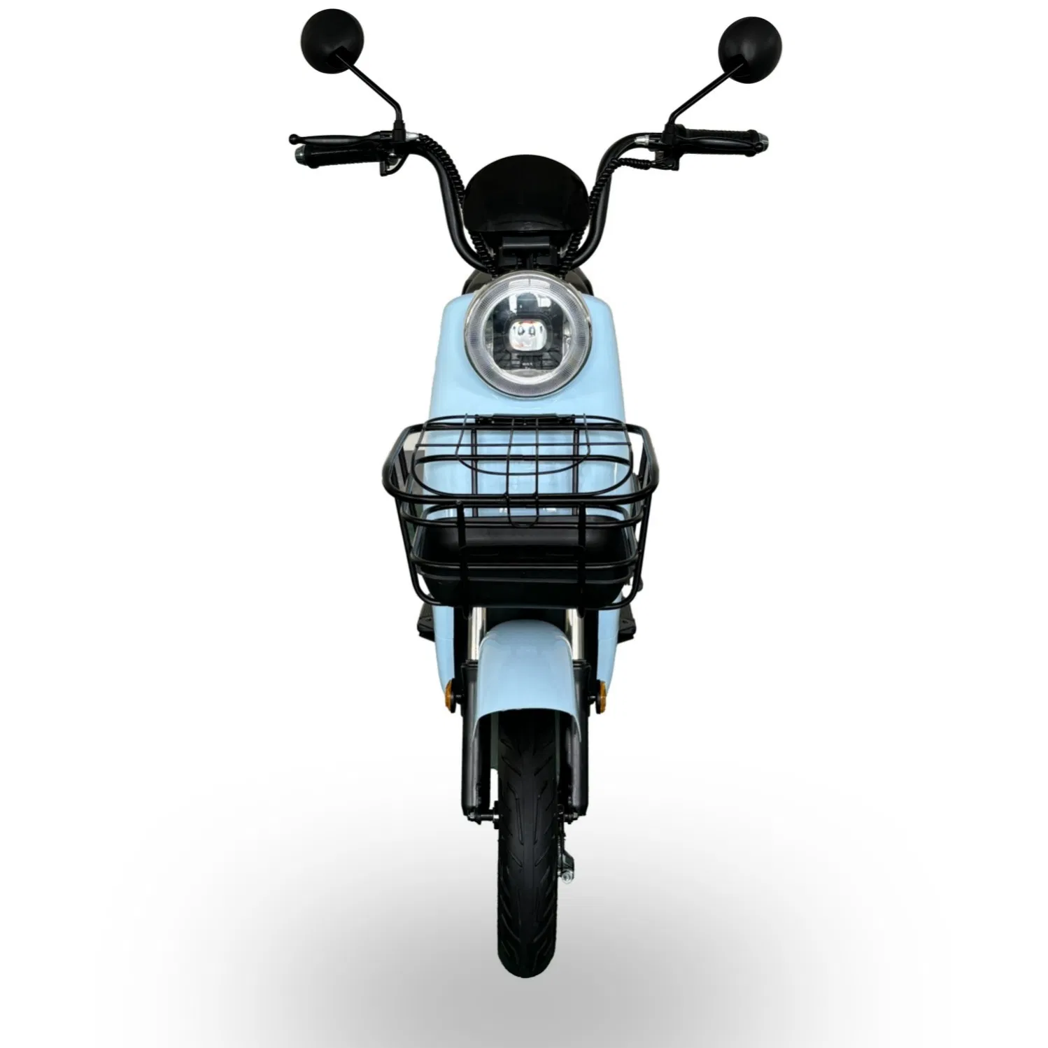 Cold Weather Electric Motorcycle Features Heated Hand Grips and Battery Thermal Management for Winter Operation