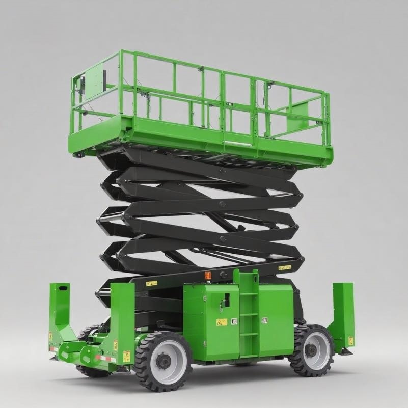 OEM Mobile Hydraulic Self Propelled Scissor Lift for Aircraft Maintenance