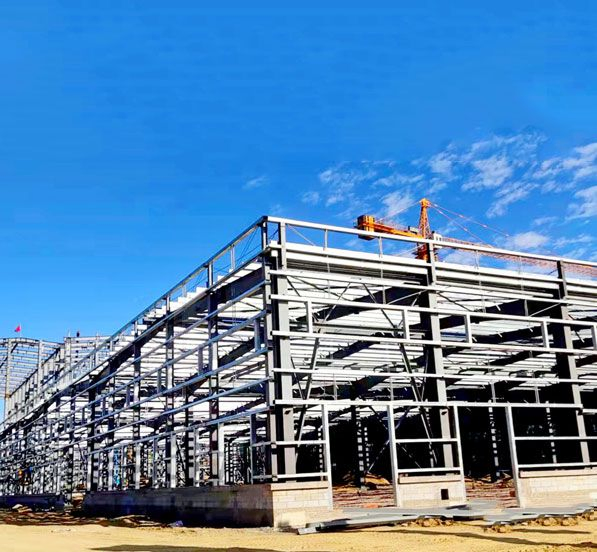 Easy Fabricated Hangar Industrial Steel Structure for Workshop