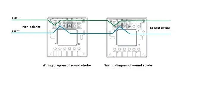 Connection between Sounder Strobe