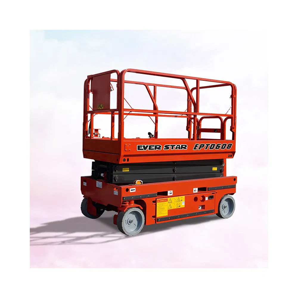 4-16m Dual Brake Aerospace Assembly Aircraft Maintenance Self-Propelled Scissor Lift