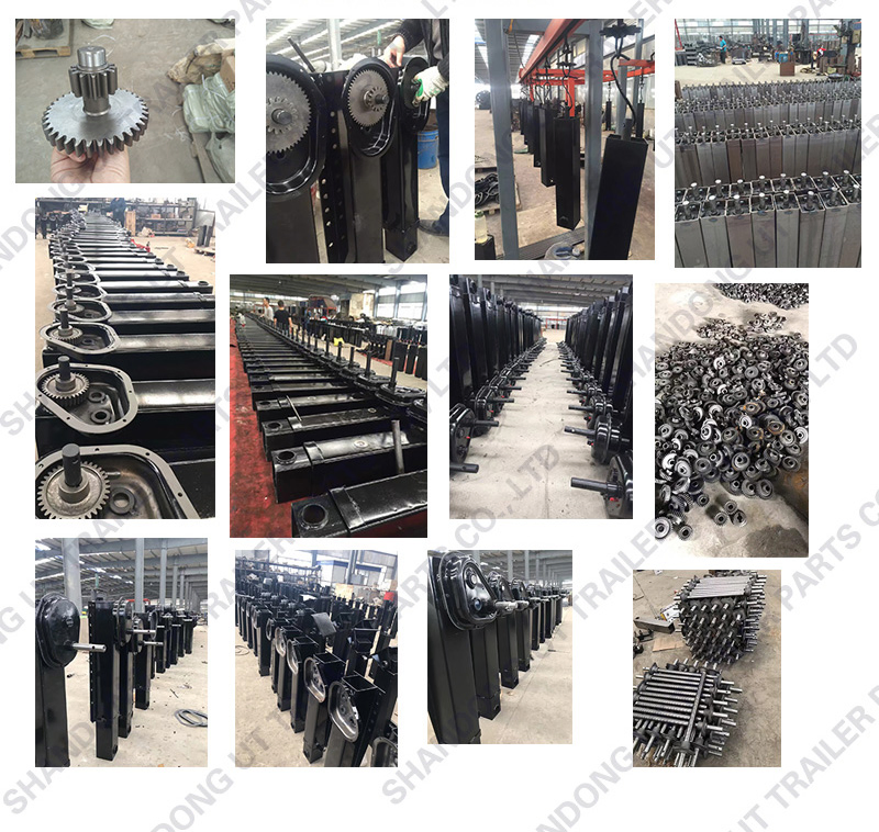 Trailer Landing Legs, Support Legs, Landing Gears for 28t, 60t, 80t