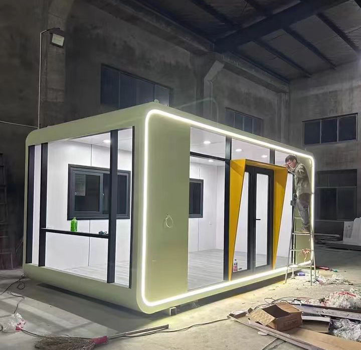 Smart 2-Bedroom Apple Cabin and Efficient Insulation for off-Grid Living and Comfort