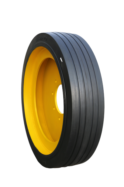 High Grade Solid Tires 4.00-8 400-8 with Rim Forklift Wheels Llantas Aviation Parts Material Handling Equipment Parts