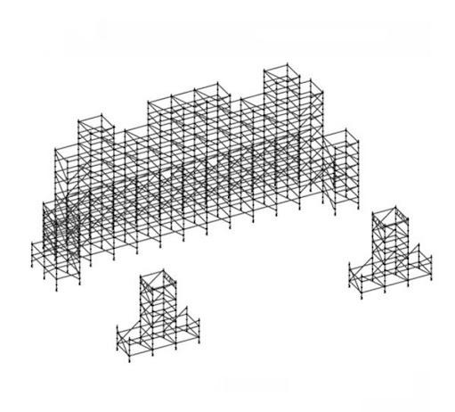 Scaffolding Layher Iron Galvanized Moving System Line Array Truss for Wedding Display Festival Exhibition Show Stage Music Party DJ Lighting Events