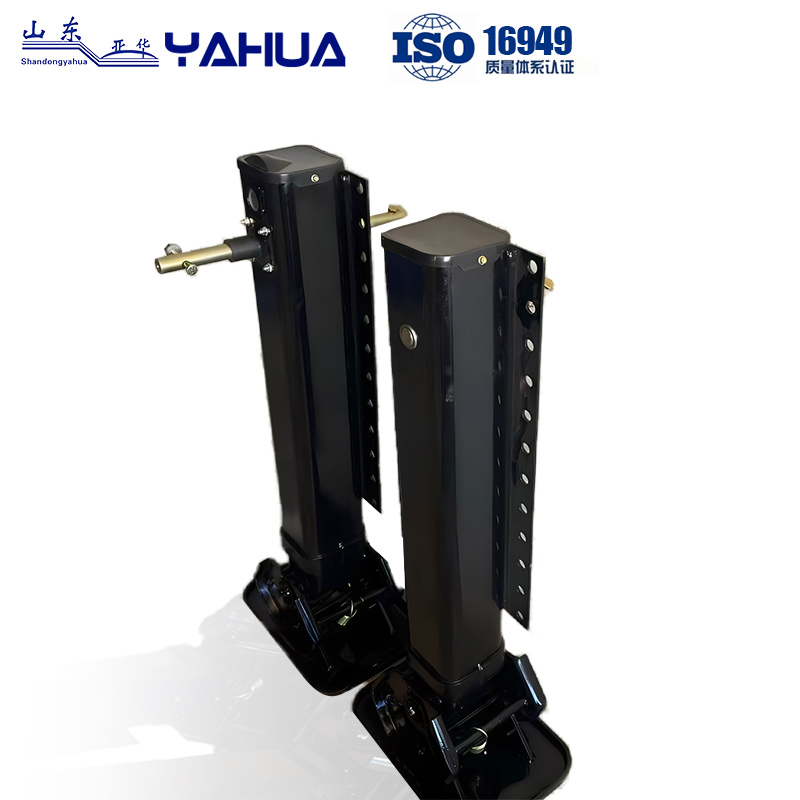 Heavy Duty 28t Truck Trailer Landing Gear with Full Backboard Support Landing Legs Jack Sturdy and Reliable Chinese Top Quality