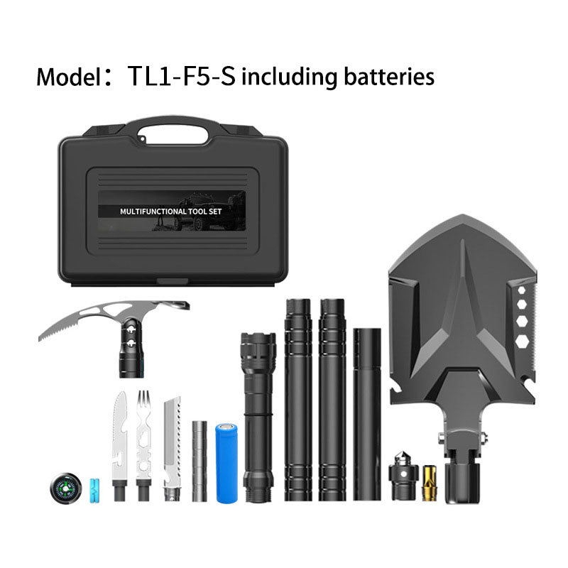 Outdoor Multifunctional Shovel Axe Kit Wildness Medical Emergency Survival Tools for Camping