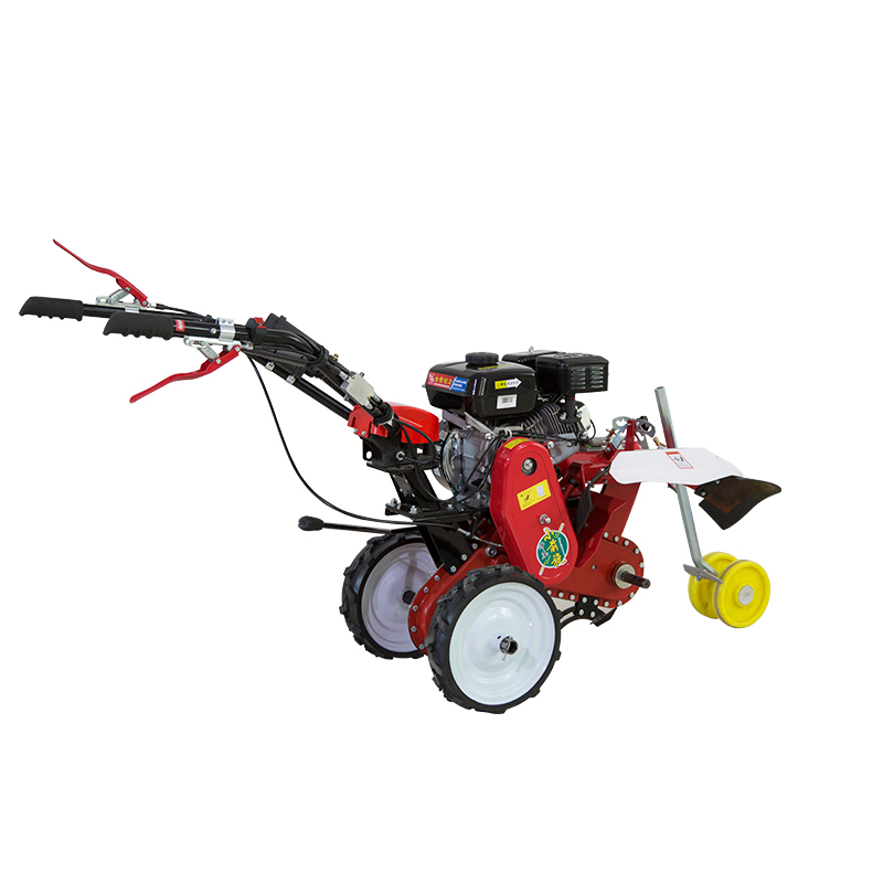 170 4WD 7HP Petrol Engine Easy Work Mini Power Tiller for Ditching in Rice Field