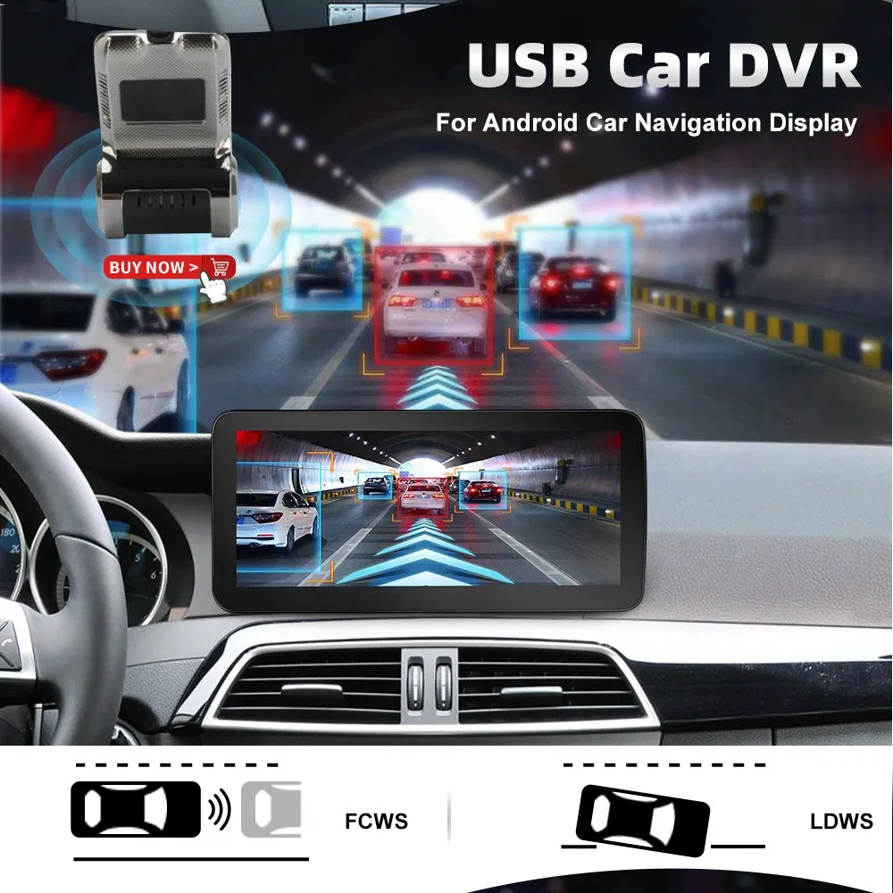 Android Car GPS Navigation for Mercedes C Glc W204 W205 W447 WiFi SIM Carplay Bt Google Touch Screen