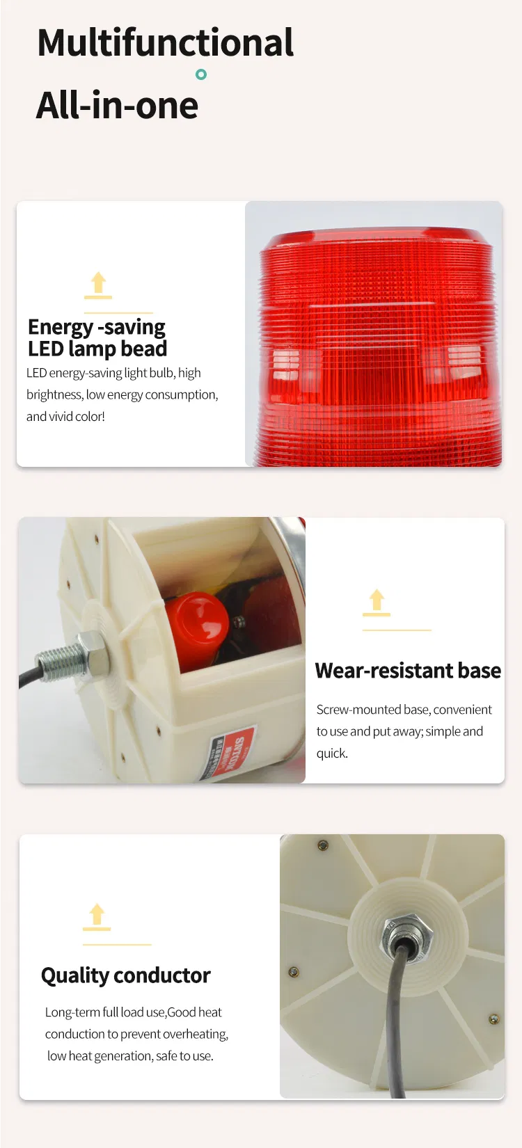 Audio-Visual Alarm Device 8