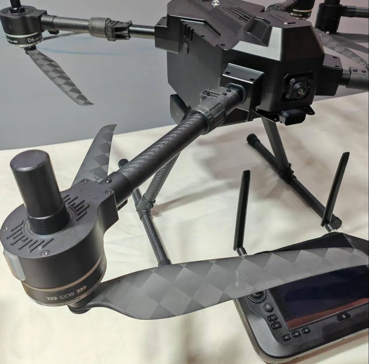 Advanced Modular Quadcopter for Industrial Inspections with Dual-Imu Safety