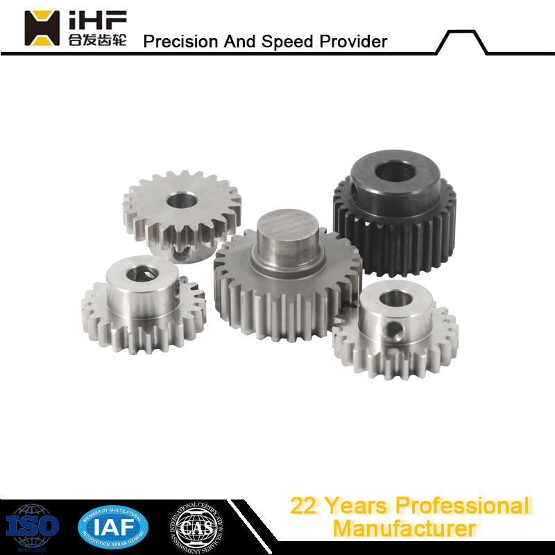 Ihf CNC Machining Precision M1 M2 M3 Spur Pinion Gear for Logistics Warehousing Machinery