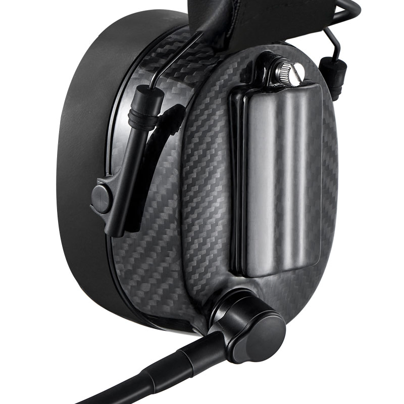 Wireless Aviation Headset Efficiency Full-Duplex for Push Back, Towing, Deicing, Maintenance