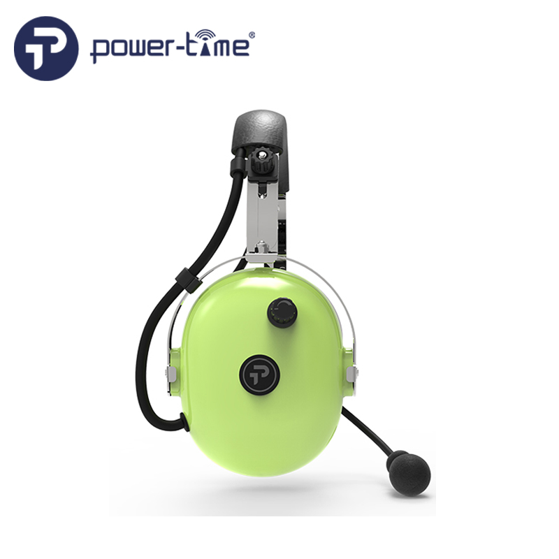 AG-6 Aviation Headset with Internal Antenna for Streamlined and Snag Free Design