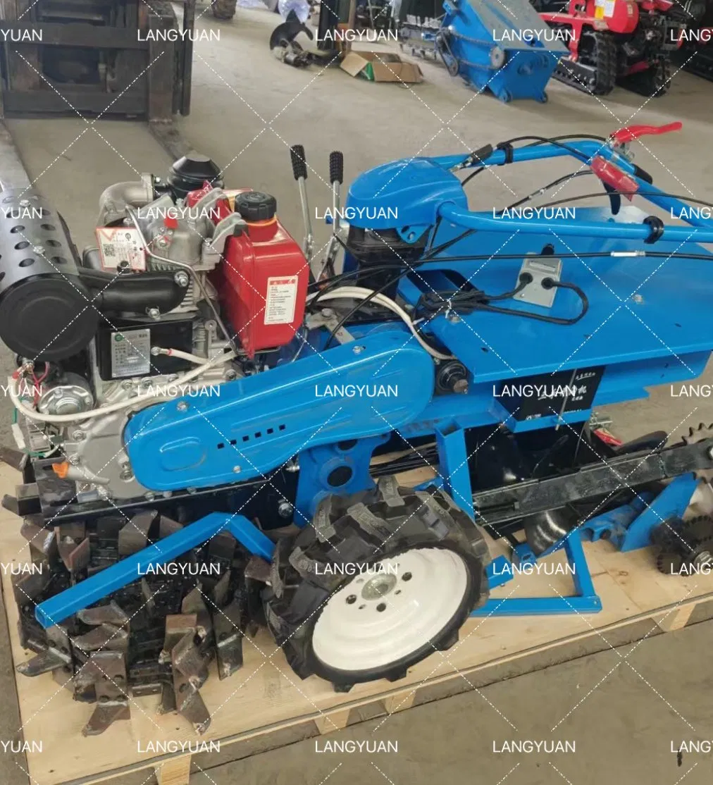 Single Ditch Ditching Pipeline Disc Double Chain Trencher for Trenching Water Pipe