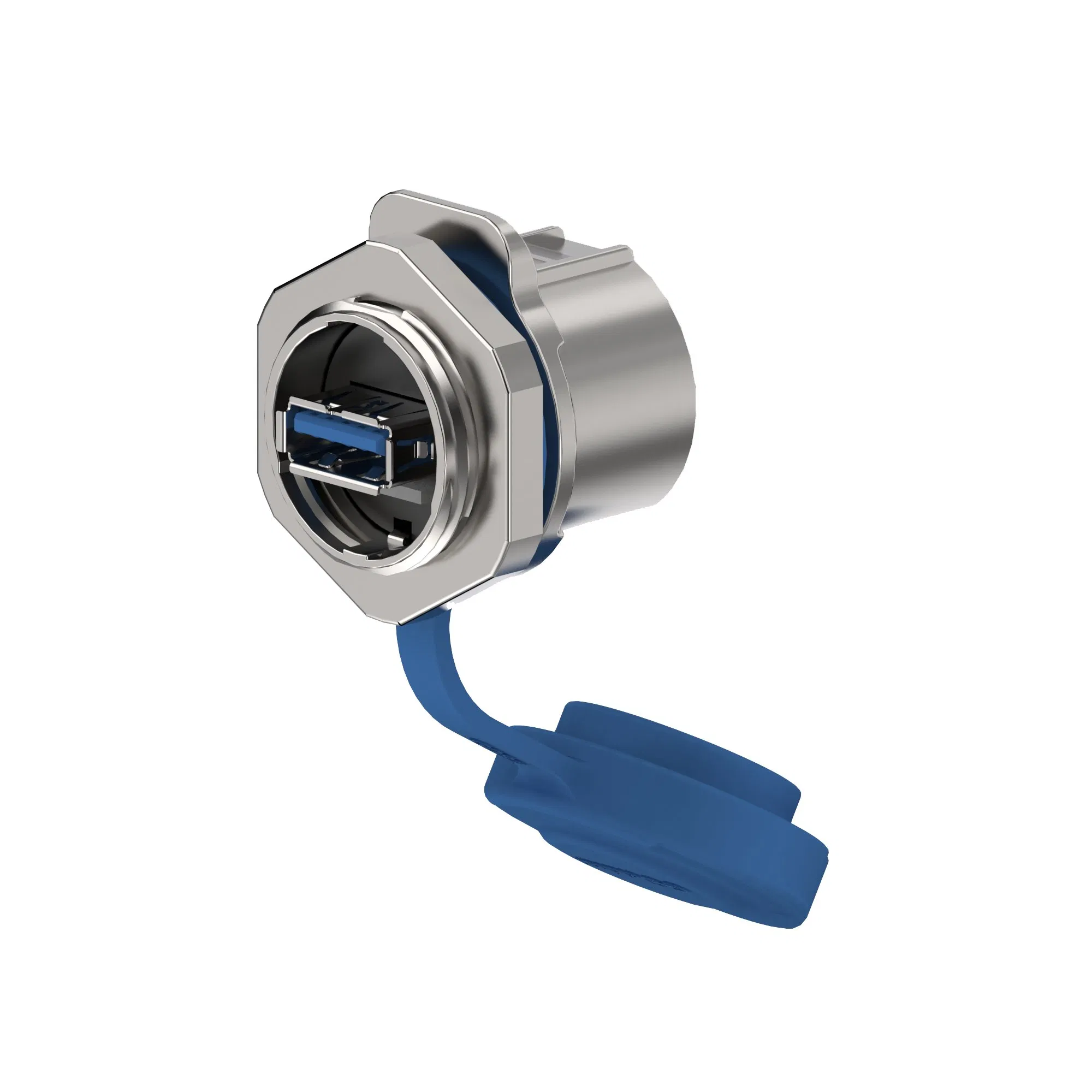 Wholesale Lp24 USB Data Connector 0.5m Wiring Length Plastic IP67 Waterproof Cable Male Female Plug Socket for Aviation