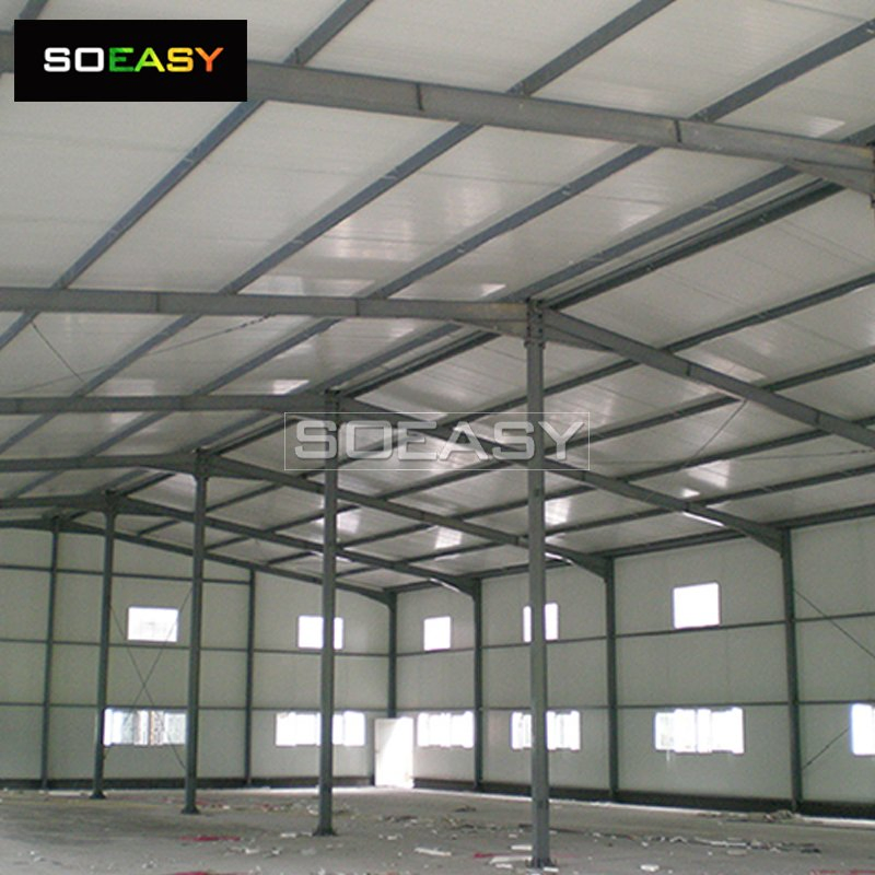 Low Cost High Quality Prefabricated Steel Structure Workshop Hangar Warehouse