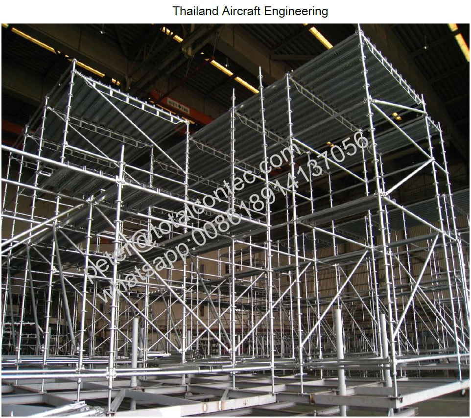 Safe Durable Scaffolding Aircraft Maintenance Project