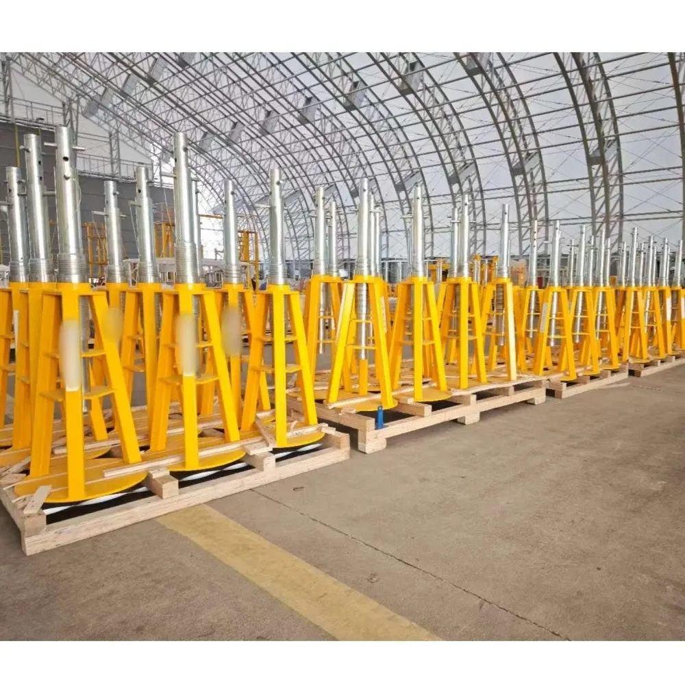 Aerospace-Grade Heavy-Duty Precision-Engineered Aircraft Servicing and Maintenance Support Jack System for Specialized Aircraft Modification