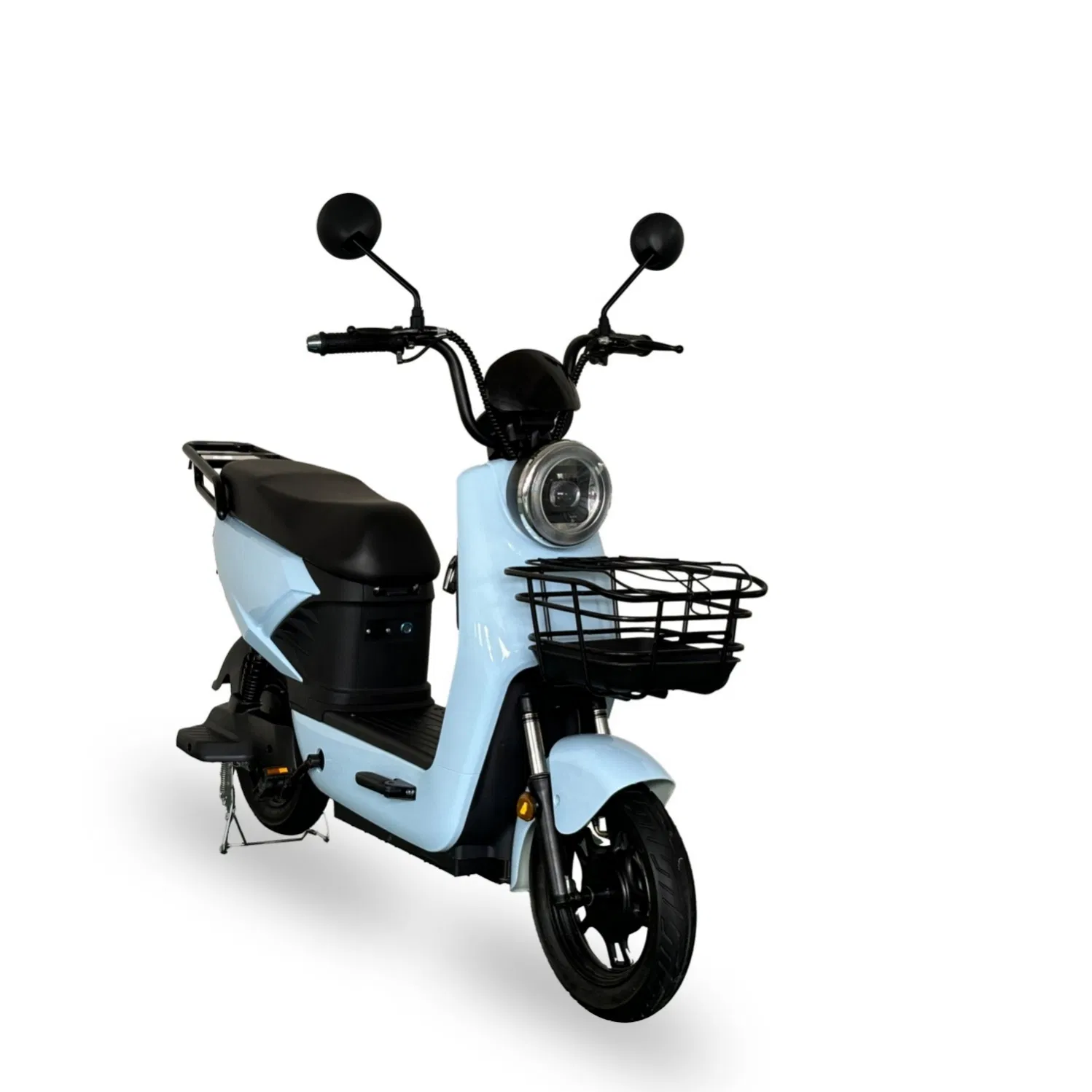 Cold Weather Electric Motorcycle Features Heated Hand Grips and Battery Thermal Management for Winter Operation