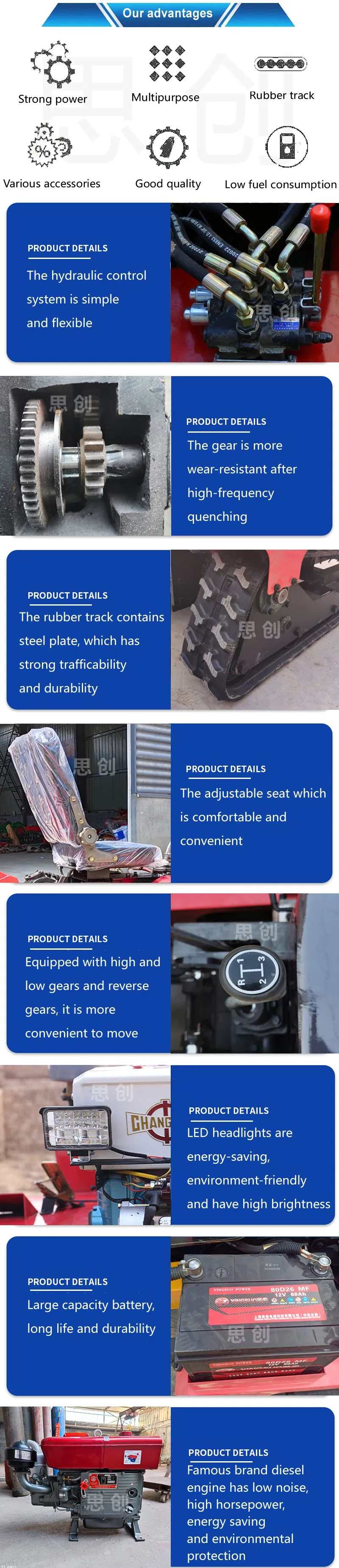 Tillage Machine Features