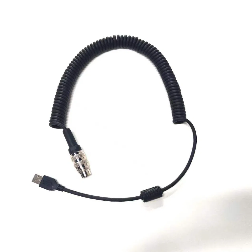 Spiral Coiled Cable Detail 1