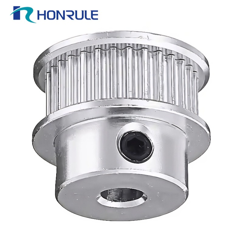CNC Machining Timing Pulley Htd 3mm 5mm 8mm T5 T10 At5 At10 Mxl XL L Aluminum Steel Synchronous Pulley OEM ODM Support Custom Pulley Gear