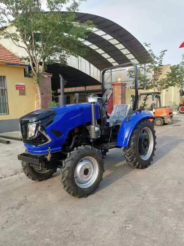 New Rotary Tillerdisc Harrow Plough Ditching Mower Reaper Corn Planter 35HP 4X4 with Sun-Shade Front Loader Mini Farm Tractor