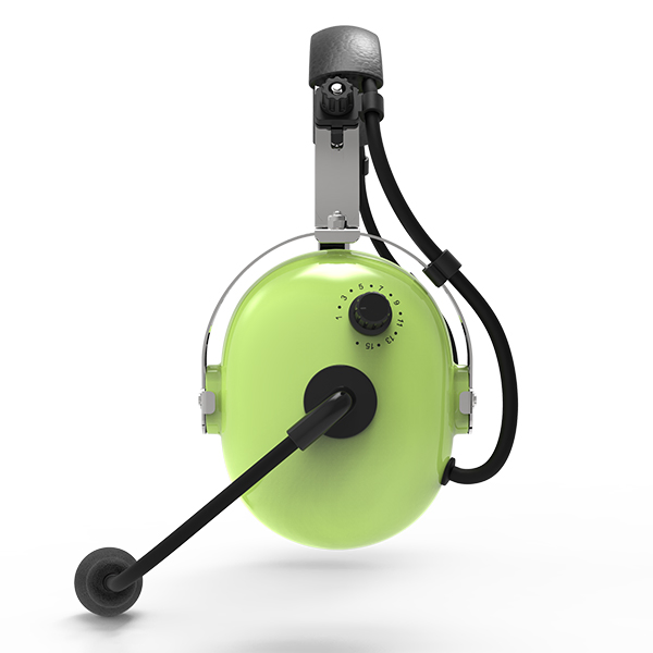 Wireless Nrr Noise Cancelling Aviation Headset Headphone with Nato Nexus Plugs