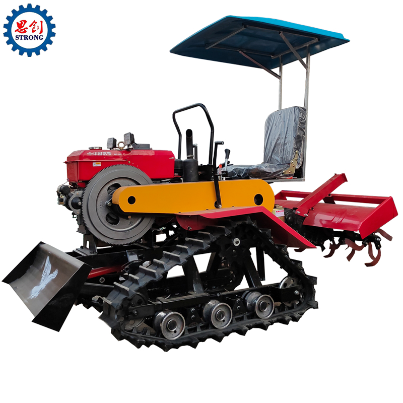 Vegetable Garden Cultivator Machine Small Tillage Machine with Single Plow Weeding Ditching