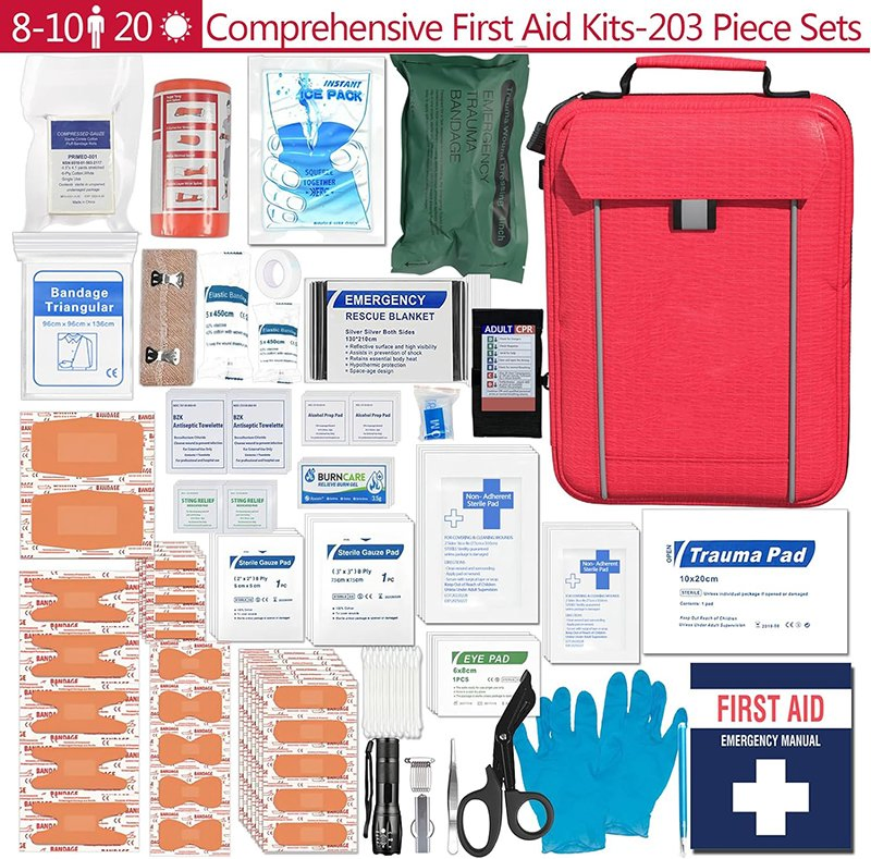 Custom Survival Medical Kits Compact Emergency Kits for Car Boats Camping Outdoor