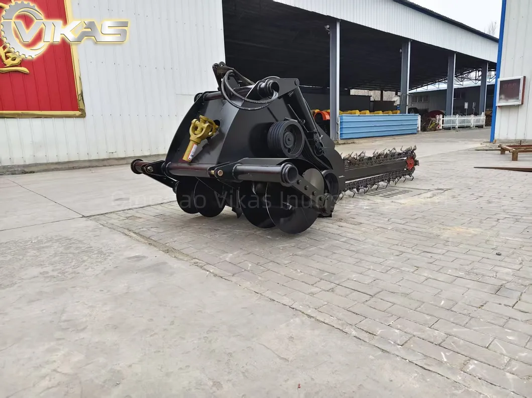 Tractor Mounted Chain Trencher 4