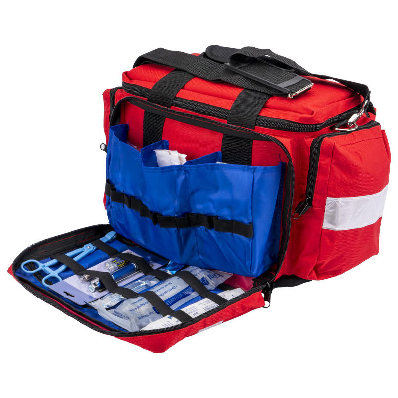 First Responder Professional Multiple Compartment First Aid Kit for Emergency Medical Survival